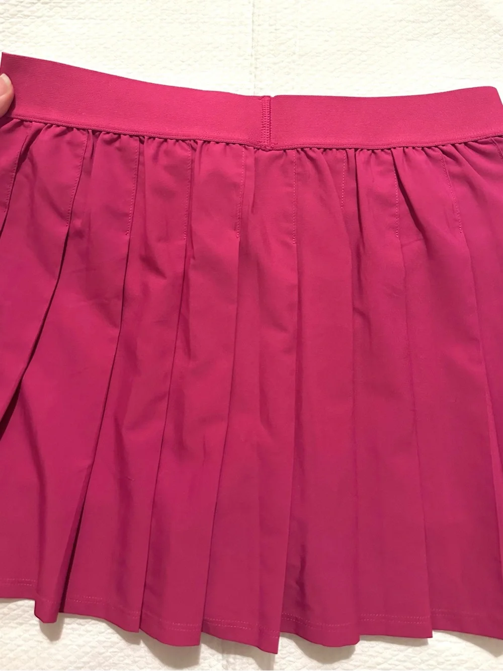 Alo Yoga Rare color💕 Varsity Tennis Skirt - Magenta Crush